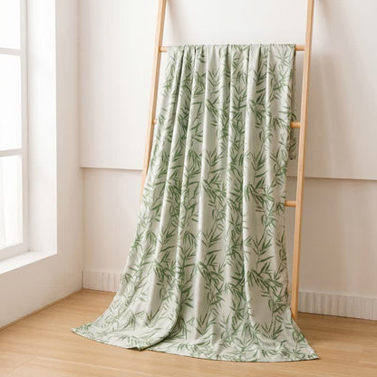Multicolor Bamboo Leaf Bamboo Fiber Quilt