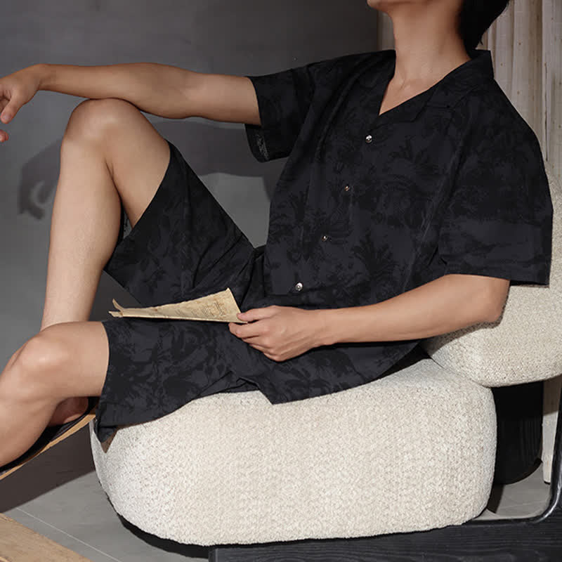 Unisex Dark Pattern Pajama Set