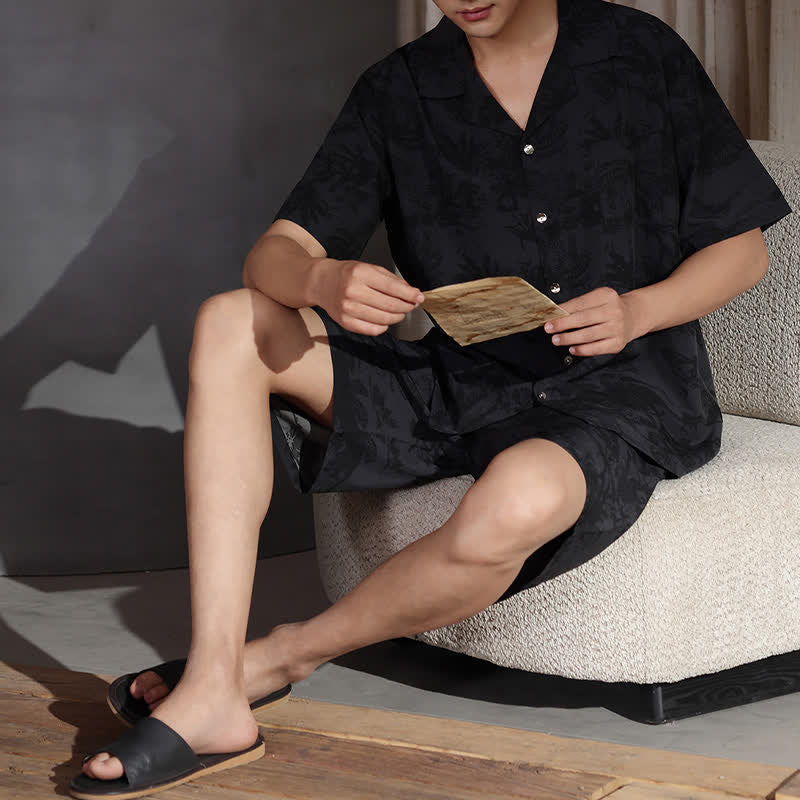 Unisex Dark Pattern Pajama Set