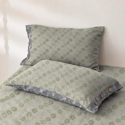 Elegant Floral Cotton Double Gauze Bedspread