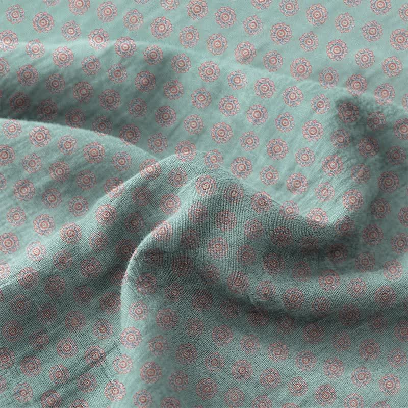 Vintage Pattern Cotton Double Gauze Bedspread