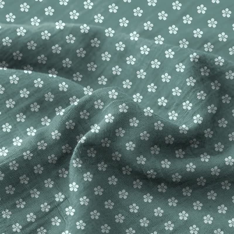 Cherry Blossom Cotton Double Gauze Bedspread