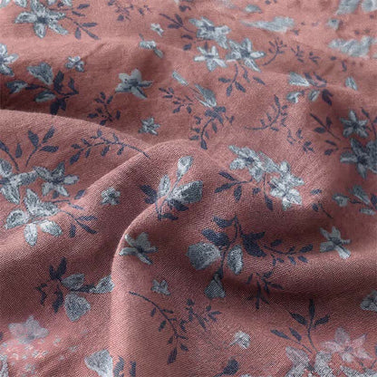 Ditsy Floral Reversible Cotton Gauze Bedspread
