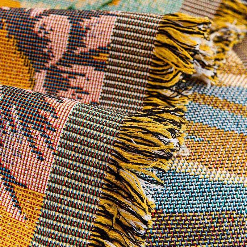 Vintage Floral Tassel Sofa Protector 3 Seater Sofa Cover 4 Seater Sofa Cover Anti-Dust Anti-Fouling Botanical Butterfly Couch Cover Couch Protector Dustproof Floral Fringe Trim Full Coverage Home Decor Jacquard Texture Living Room Decor Loveseat Cover Modern Minimalist newin260526 Oil Painting Floral Sectional Sofa Cover Single Seater Slipcover Sofa Cover Sofa Covers Sofa Protector Sofa Throw Vintage Yellow