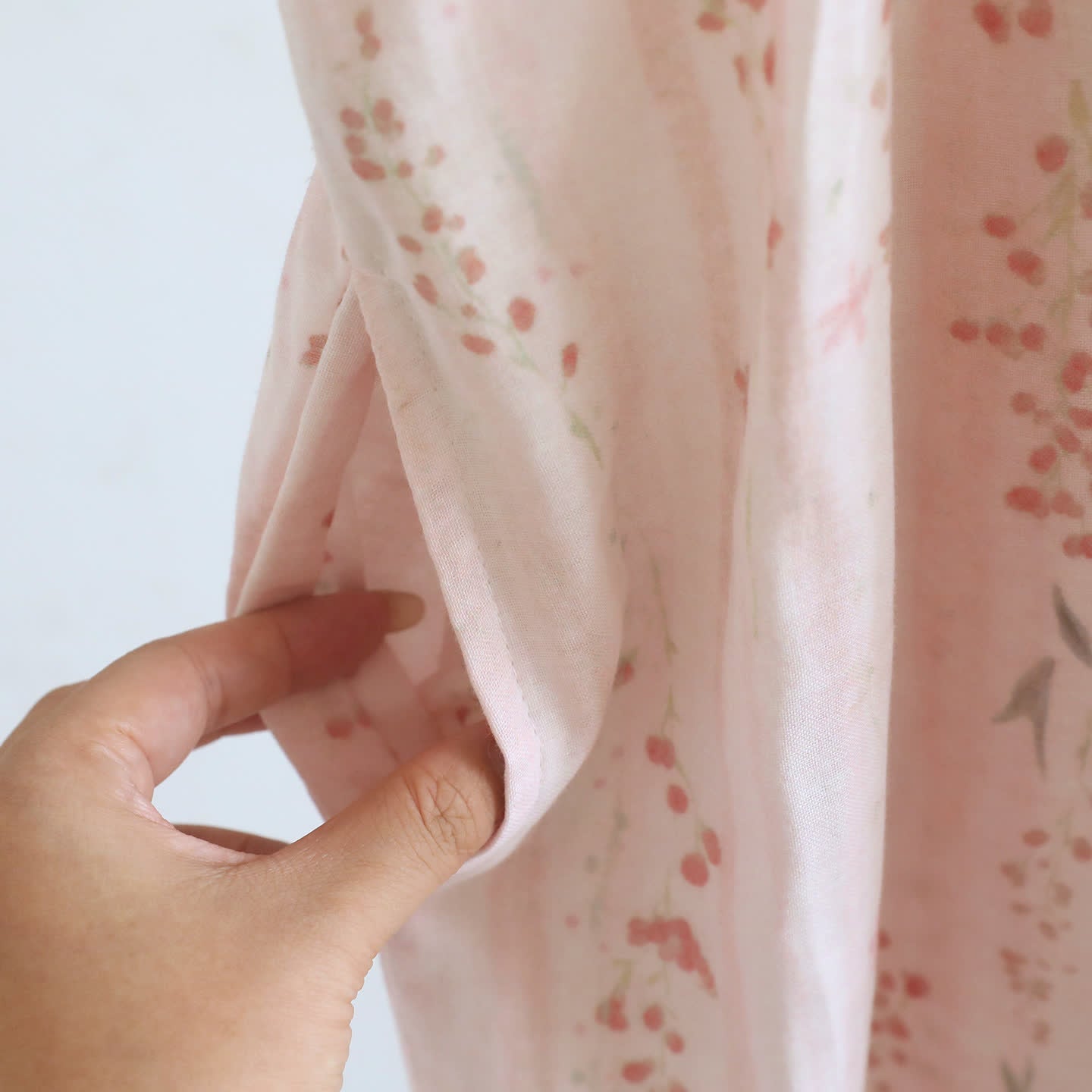 Floral Cotton Gauze Kimono Nightdress Loungewear