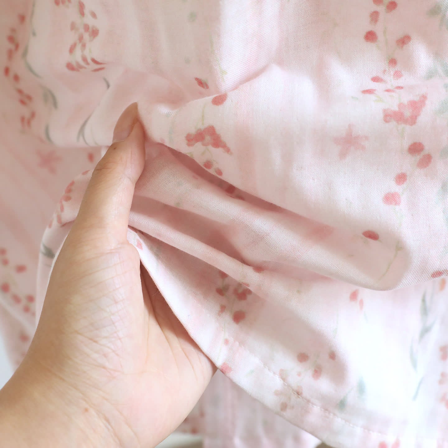 Floral Cotton Gauze Kimono Nightdress Loungewear