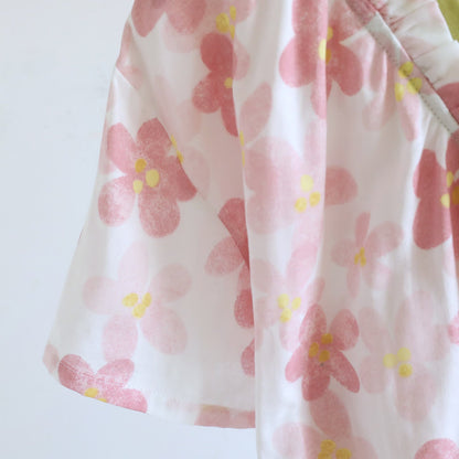 Sakura Floral Cotton Gauze Kimono Nightdress