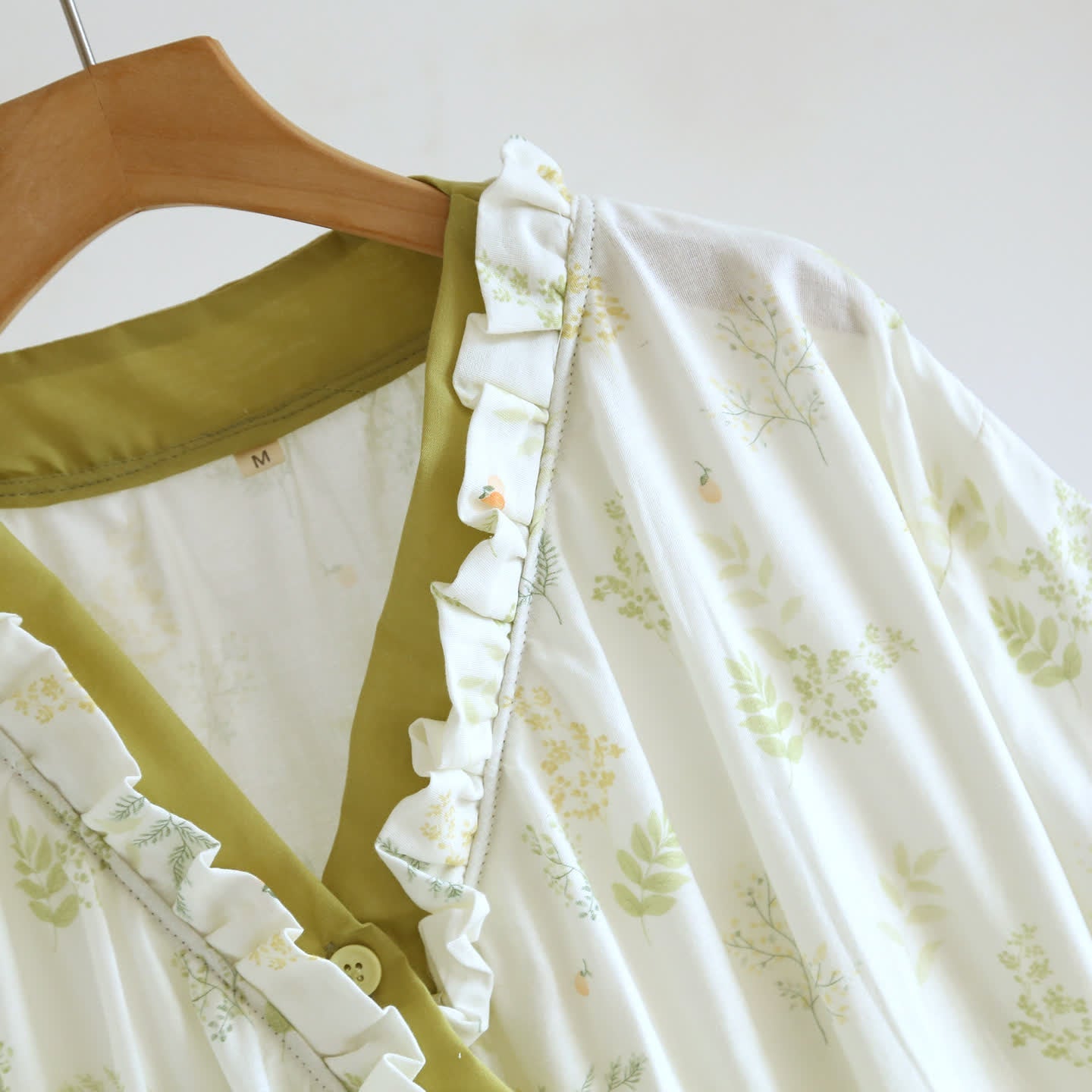 Forest Herbarium Cotton Gauze Yukata Dress