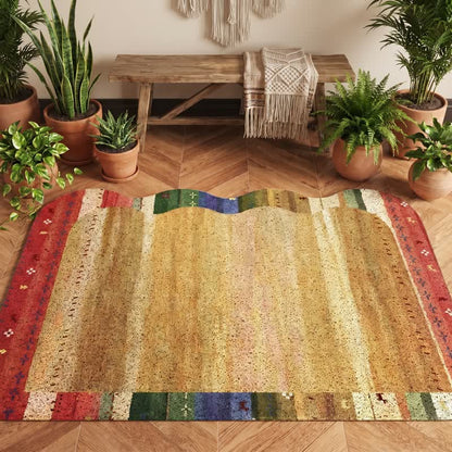 Vintage Persian Non-Slip Entry Rug