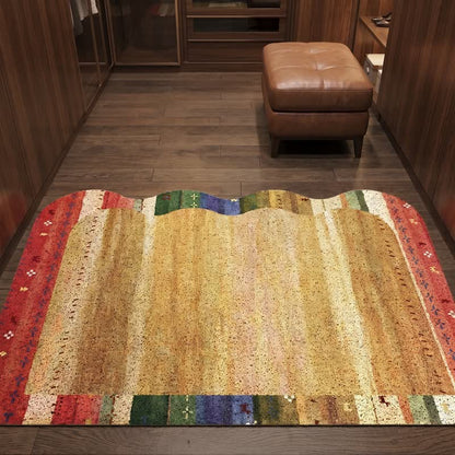 Vintage Persian Non-Slip Entry Rug