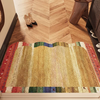 Vintage Persian Non-Slip Entry Rug