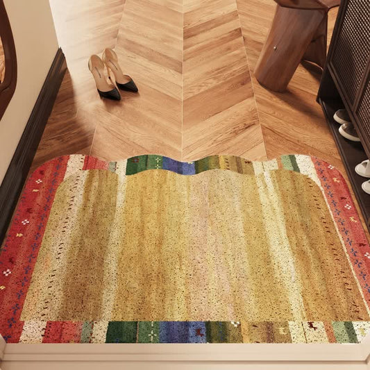 Vintage Persian Non-Slip Entry Rug