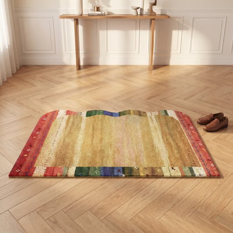 Vintage Persian Non-Slip Entry Rug