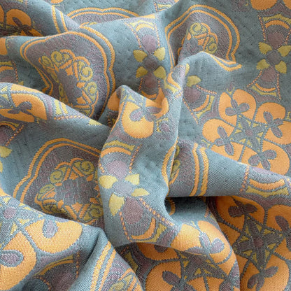 Boho 3-layer Muslin Reversible Bedspread Quilt