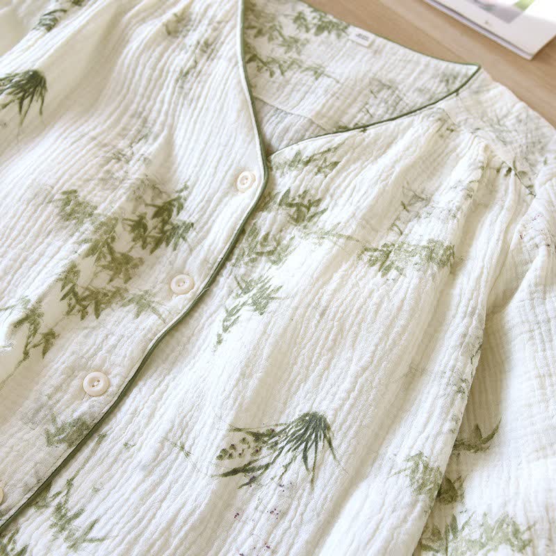 Bamboo Padded CottonWomen's Pajama Set