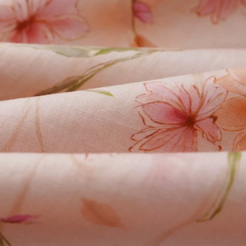 Floral Ruffle Sleeve Lounge Nightdress