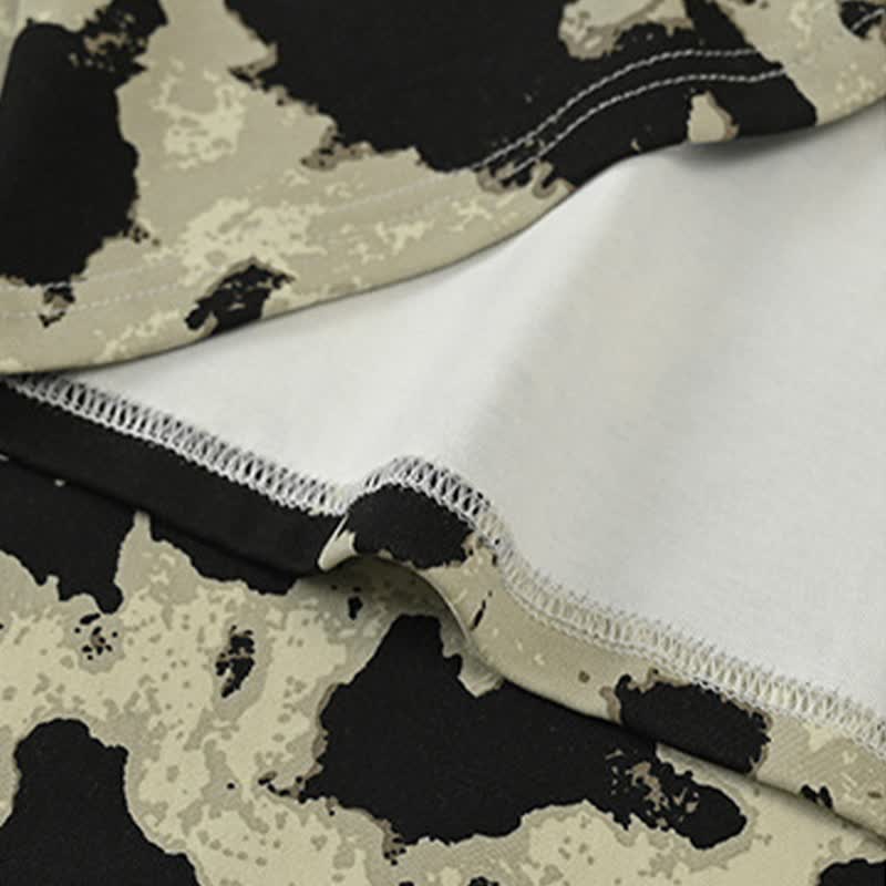Cotton Front Tie Notch Neck Nightgown