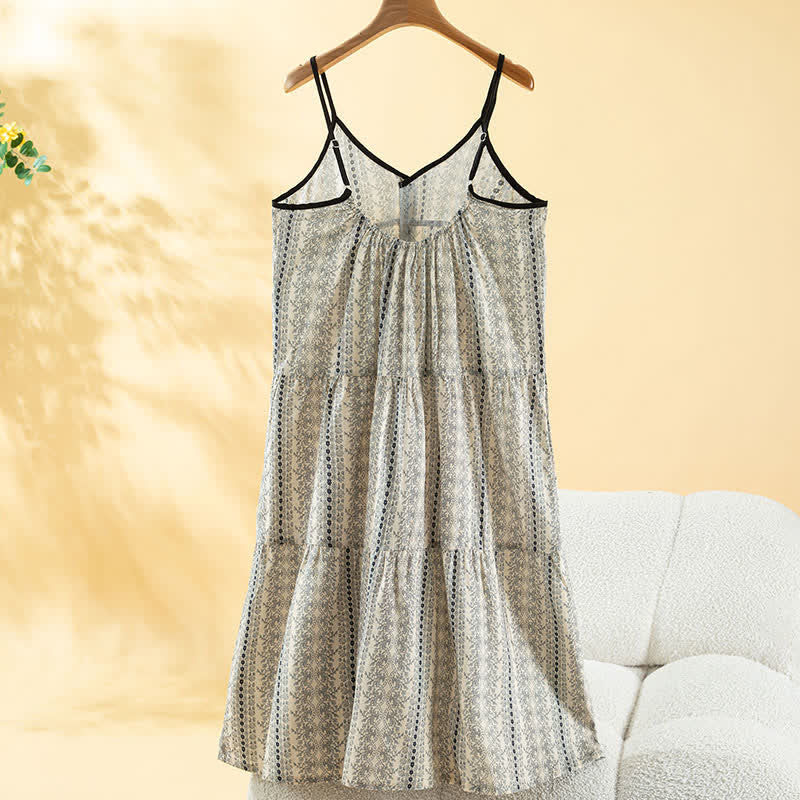 Boho Cotton Cami Women's Nightdress