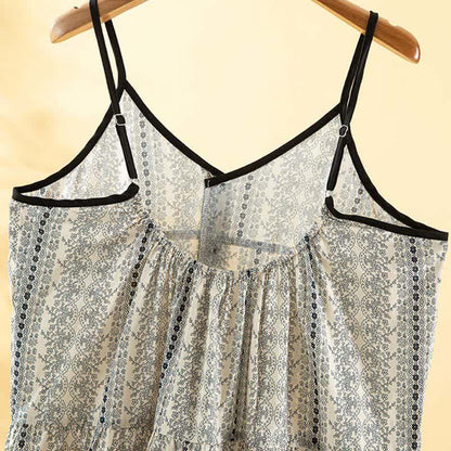 Boho Cotton Cami Women's Nightdress