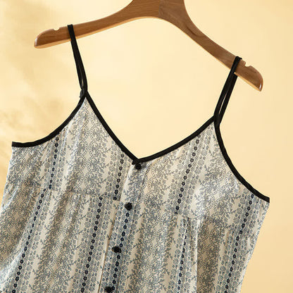 Boho Cotton Cami Women's Nightdress