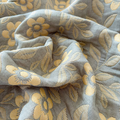 3-Layer Muslin Cotton Floral Blanket Quilt