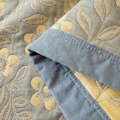 3-Layer Muslin Cotton Floral Blanket Quilt