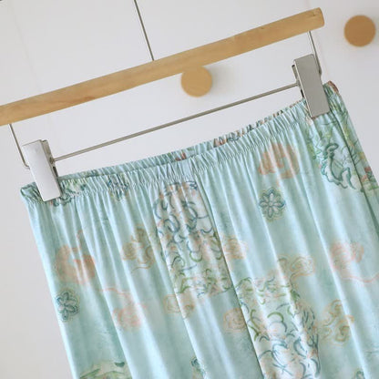 Oriental Traditional Floral Women's Pajamas