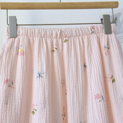 Ruffled Ditsy Floral Cotton Cami Pajamas