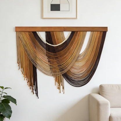 Bohemian Cotton Beaded Wall Hanging Decor
