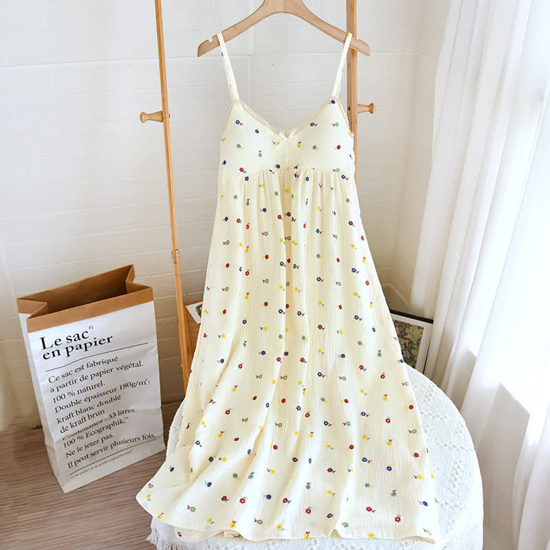 Romantic Ditsy Floral Cami House Dress