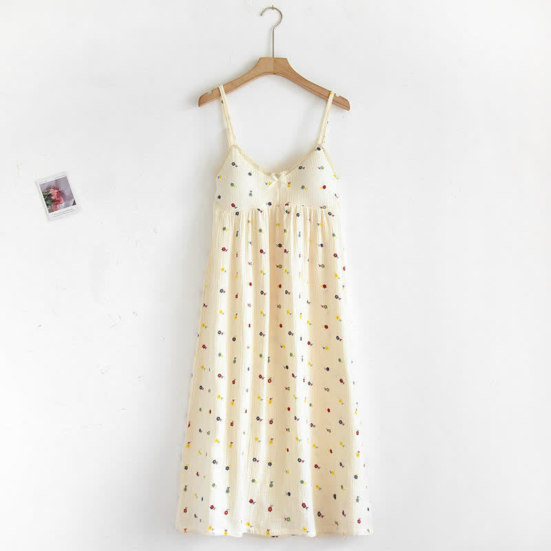 Romantic Ditsy Floral Cami House Dress