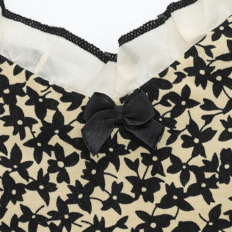 Printed Modal Cami Shorts Pajama Set