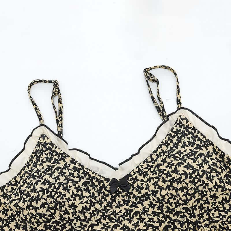 Printed Modal Cami Shorts Pajama Set