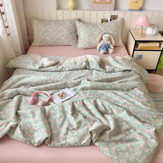 Lace Dream Floral Cotton Bedding Set