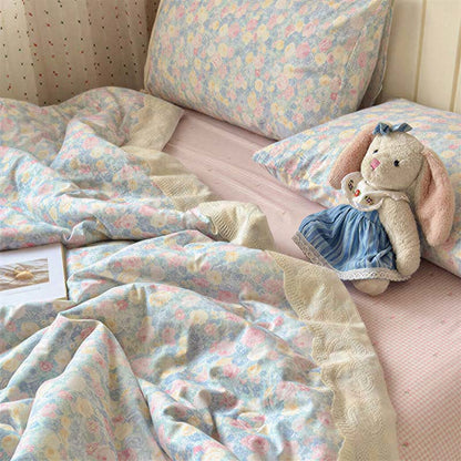 Lace Romance Cotton Bedding Set