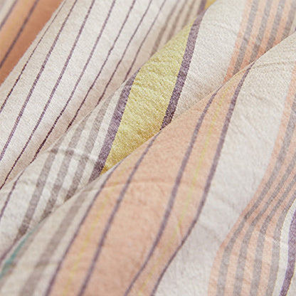 Soft Plaid Pure Summer Bedding Set