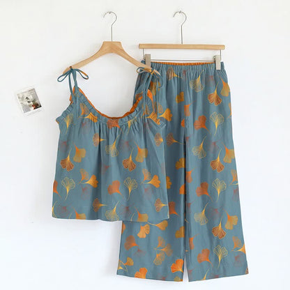 Ginkgo Cami Top & Pants Pajama Set