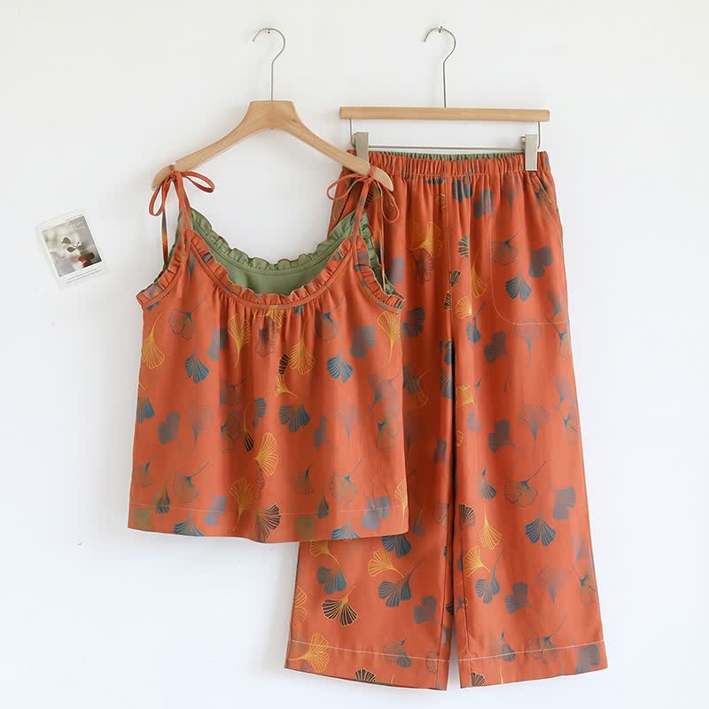 Ginkgo Cami Top & Pants Pajama Set