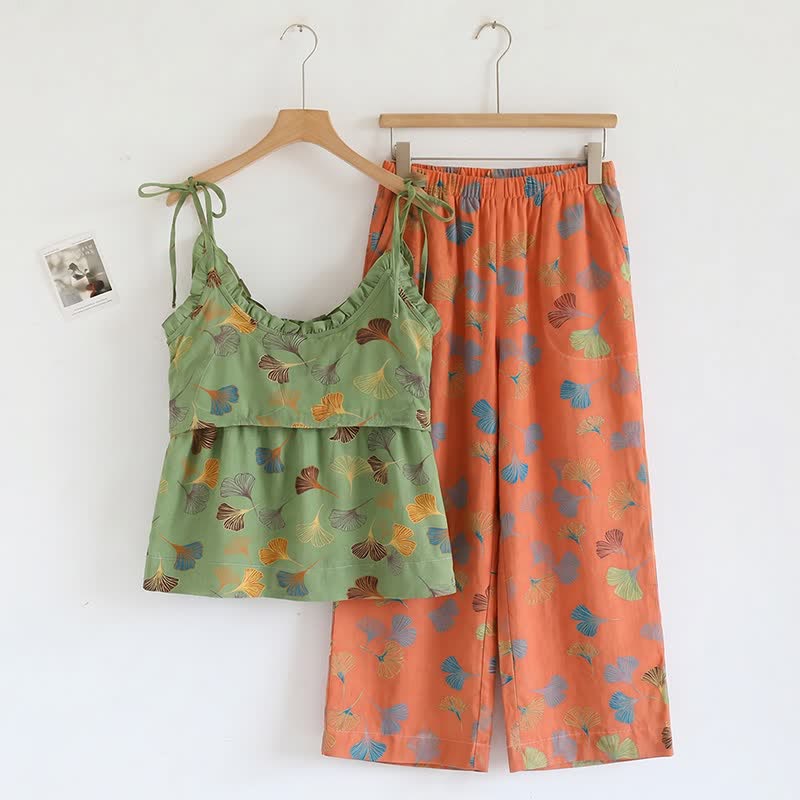 Ginkgo Cami Top & Pants Pajama Set