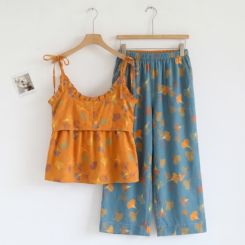 Ginkgo Cami Top & Pants Pajama Set