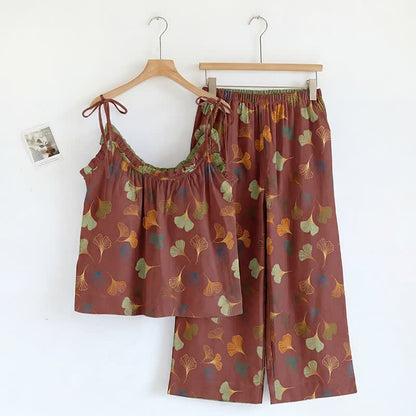 Ginkgo Cami Top & Pants Pajama Set