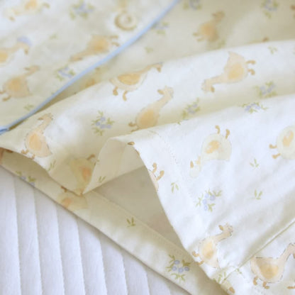 Cotton Duck Print Three Piece Loungewear
