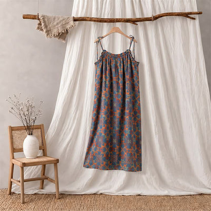Vintage Boho Cotton Cami Night Dress