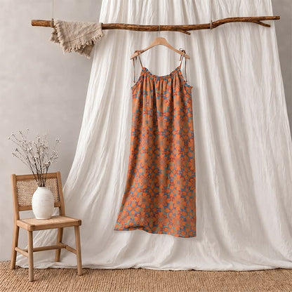 Vintage Boho Cotton Cami Night Dress