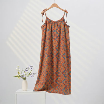 Vintage Boho Cotton Cami Night Dress