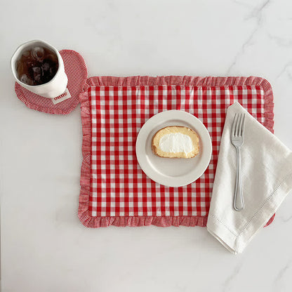 Soft Minimalist Striped Cotton Placemat