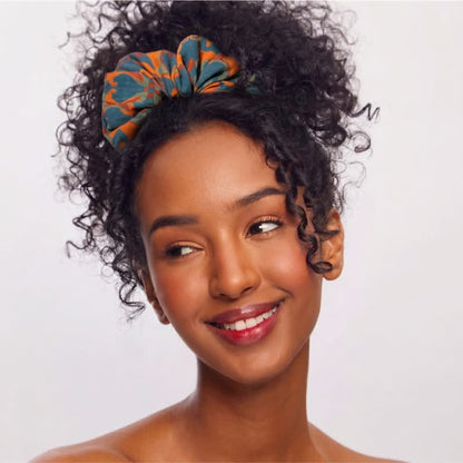 Ginkgo Leaf Scrunchies 3pc Set