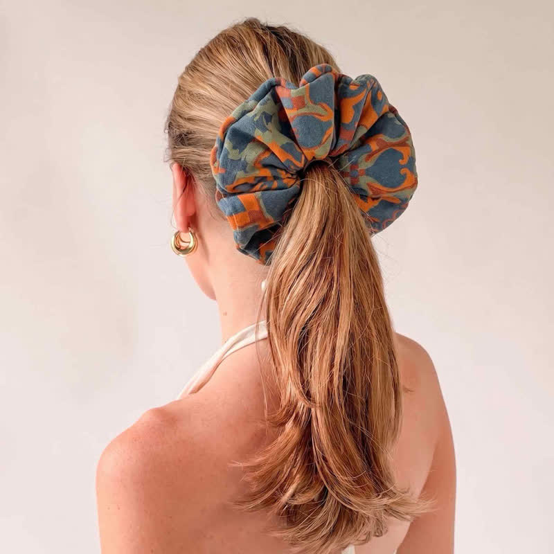 Ginkgo Leaf Scrunchies 3pc Set