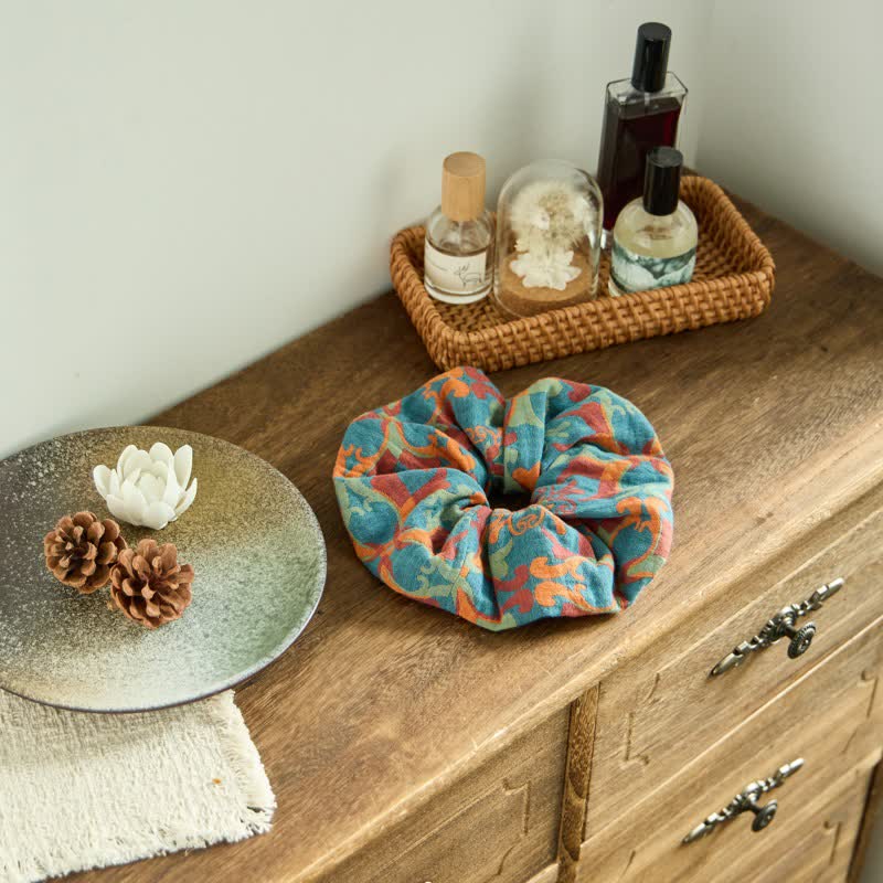 Ginkgo Leaf Scrunchies 3pc Set