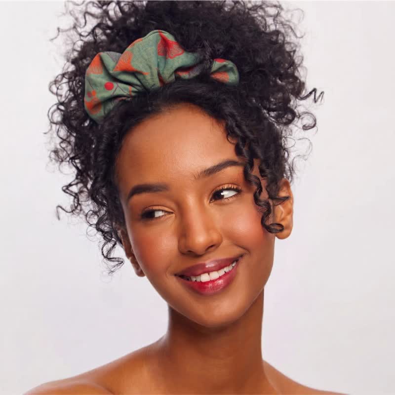 Ginkgo Hair Scrunchies 3 Pack